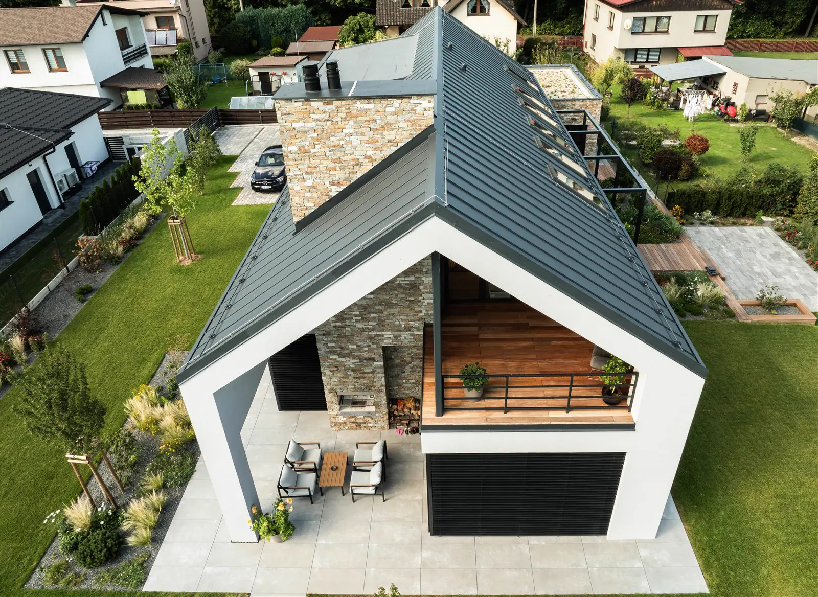 Pohled z dronu